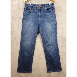 Vintage Eddie Bauer Jeans Women's 12R High Rise Loose Fit Baggy Straight 32x29.5